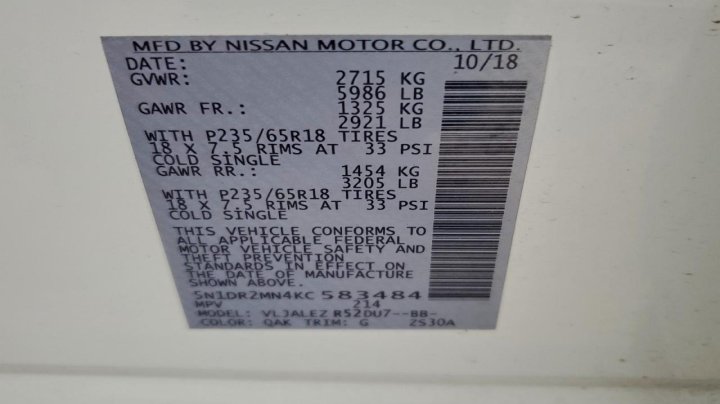 Nissan Pathfinder  2019