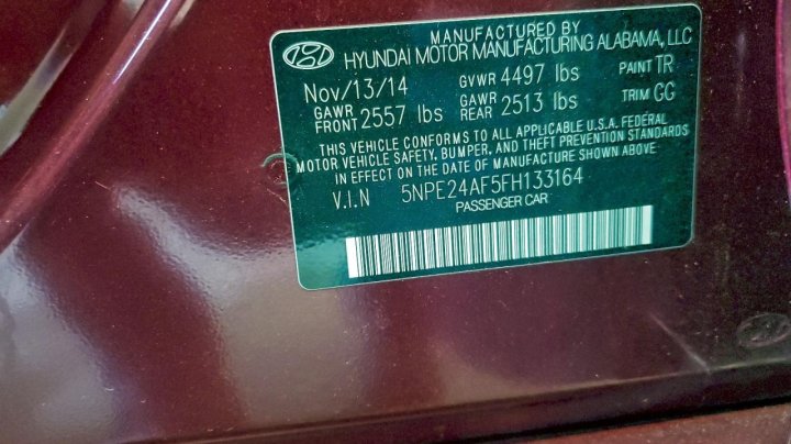 Hyundai SONATA  2015