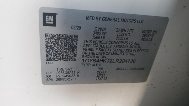 Cadillac Escalade  2020