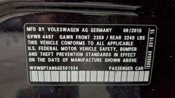 Volkswagen CC  2016