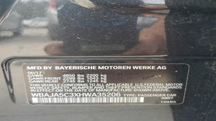 BMW 530  2017