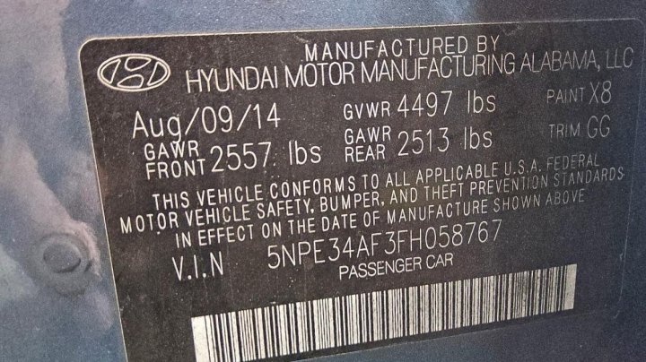 Hyundai SONATA  2015