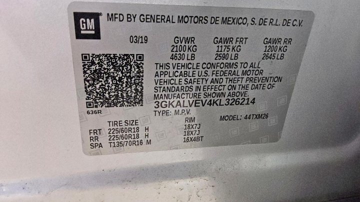 GMC TERRAIN  2019