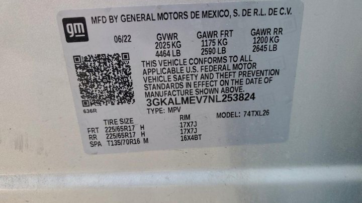GMC TERRAIN  2022