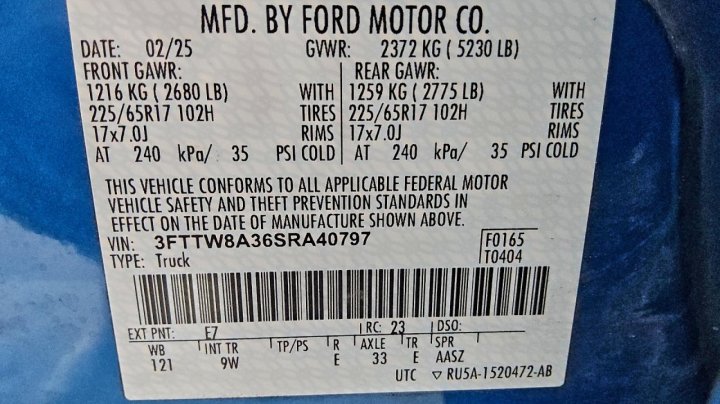 Ford MAVERICK  2025