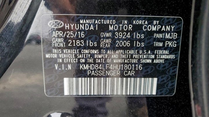 Hyundai Elantra  2017