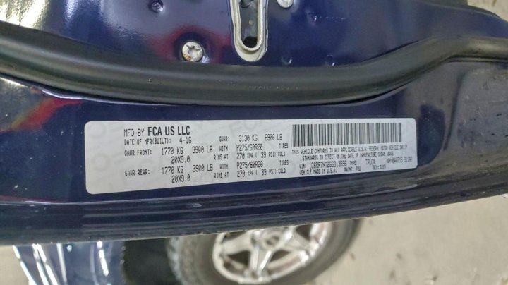 RAM 1500  2016