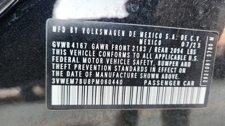 Volkswagen JETTA  2023