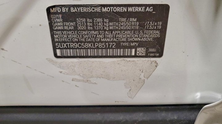 BMW X3  2019