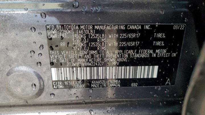 Toyota RAV4  2022