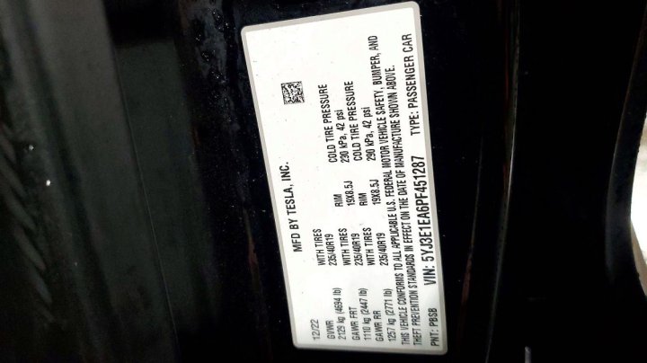 Tesla Model 3  2023