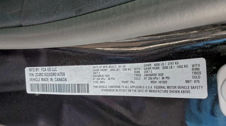 CHRYSLER Pacifica  2025