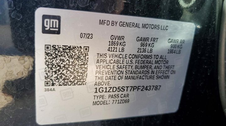 Chevrolet Malibu  2023