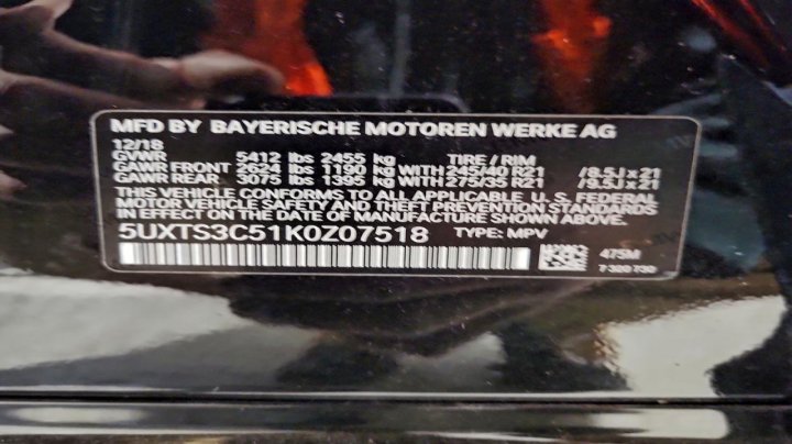 BMW X3  2019