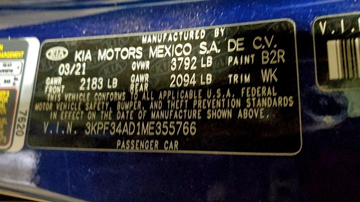 KIA FORTE  2021