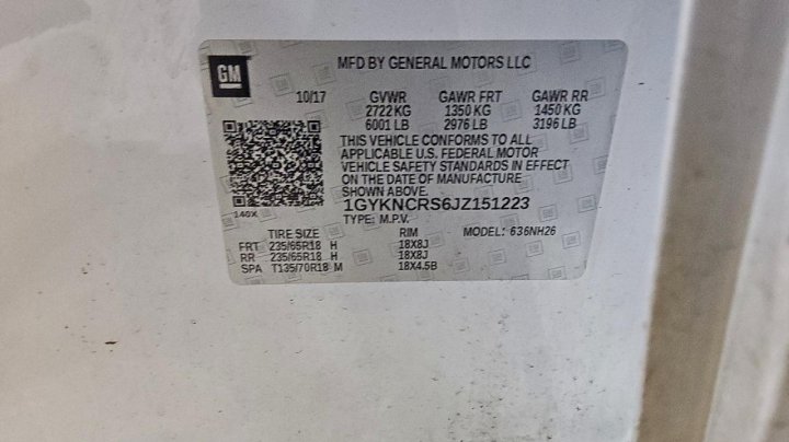 Cadillac XT5  2018