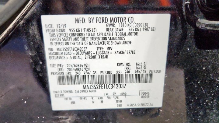 Ford ECOSPORT  2020
