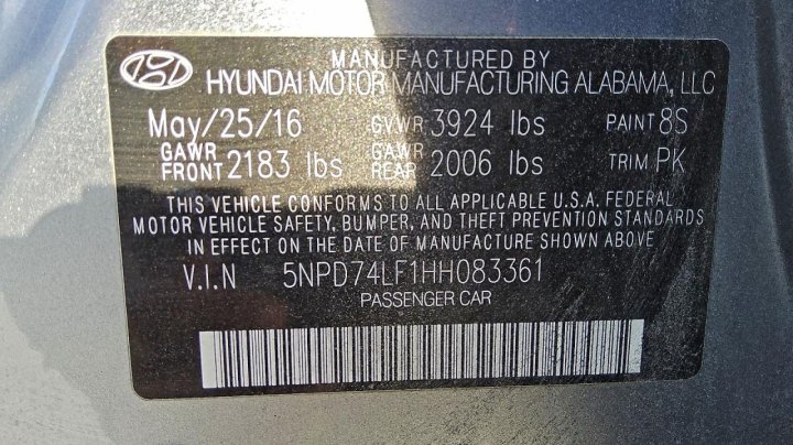 Hyundai Elantra  2017