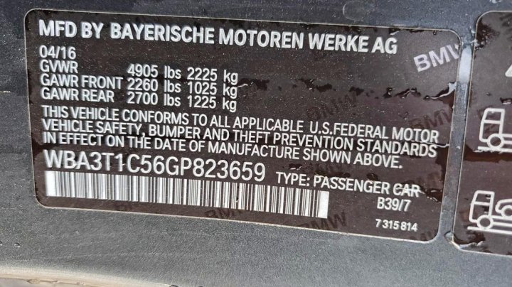 BMW 428  2016