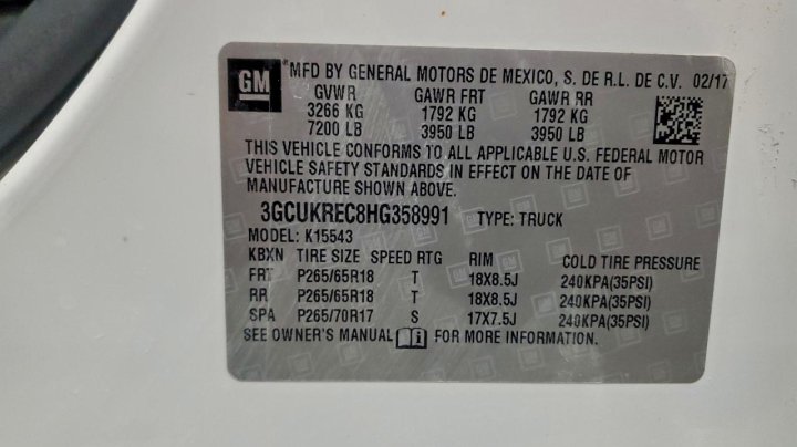 Chevrolet Silverado  2017
