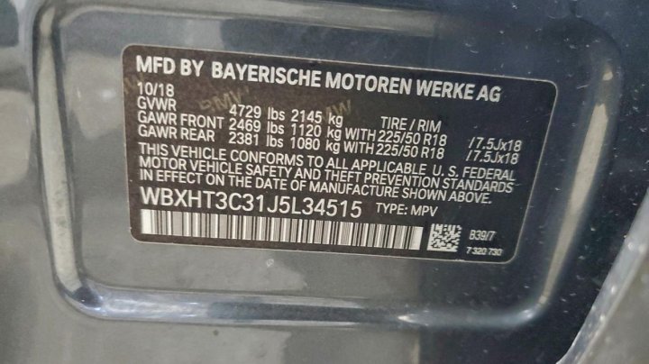 BMW X1  2018
