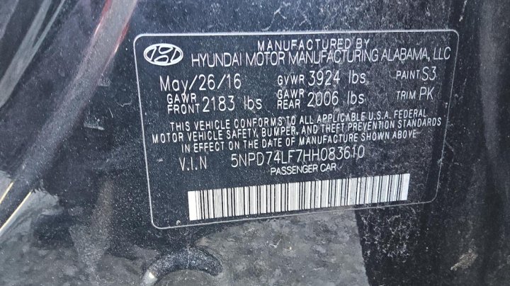 Hyundai Elantra  2017