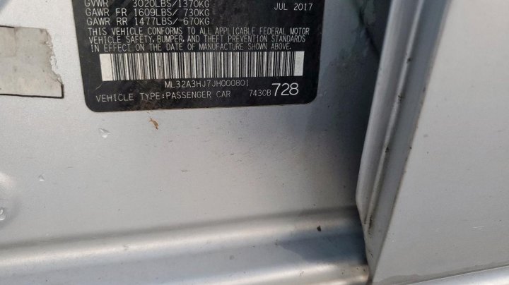 Mitsubishi Mirage  2018