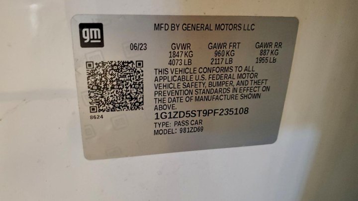 Chevrolet Malibu  2023