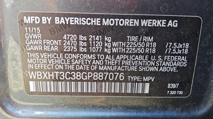 BMW X1  2016