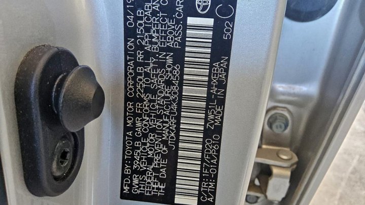 Toyota Prius  2019