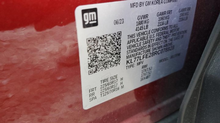 Chevrolet Trax  2024