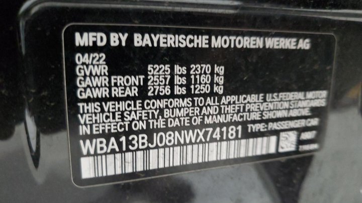 BMW 530  2022
