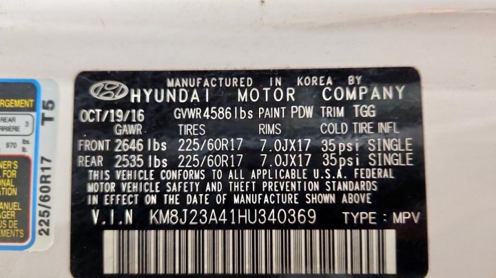 Hyundai Tucson  2017