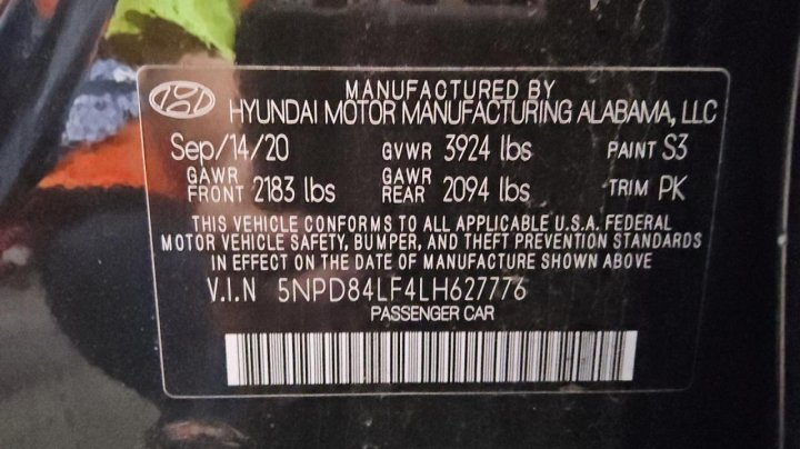 Hyundai Elantra  2020