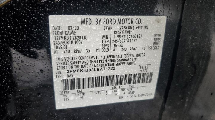 Ford EDGE  2020
