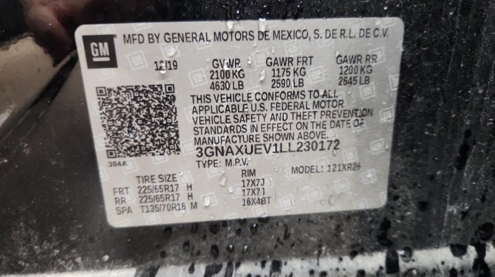 Chevrolet Equinox  2020