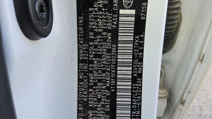 Toyota Camry  2015