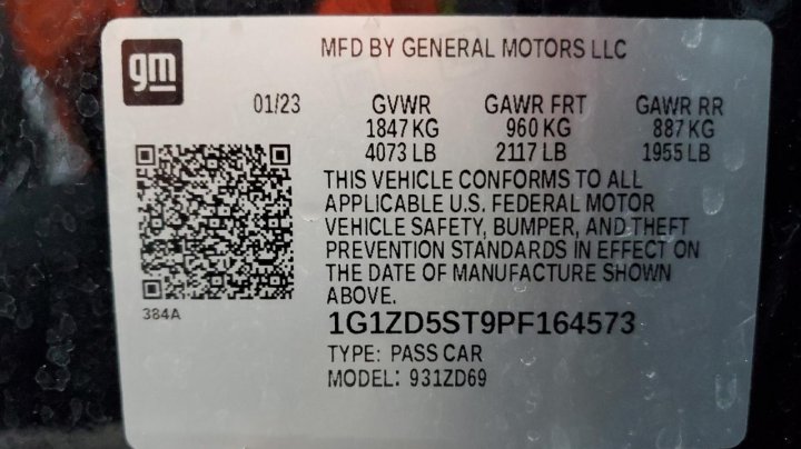 Chevrolet Malibu  2023