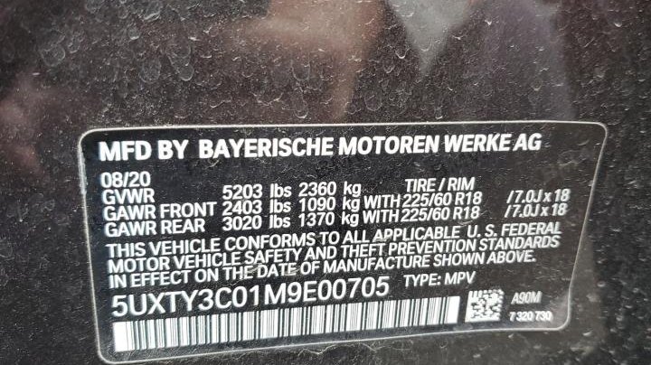 BMW X3  2021