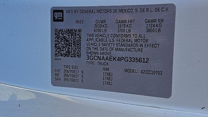 Chevrolet Silverado  2023