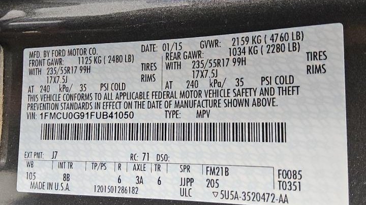 Ford Escape  2015