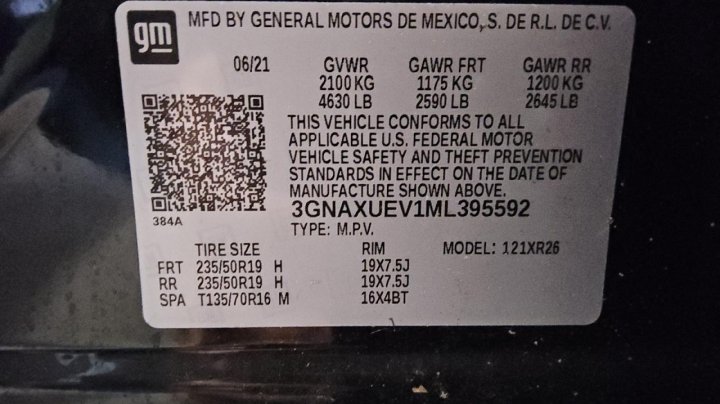 Chevrolet Equinox  2021