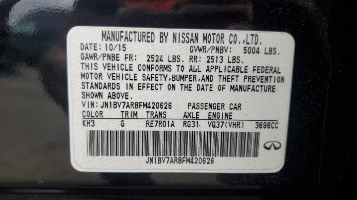 INFINITI Q50  2015