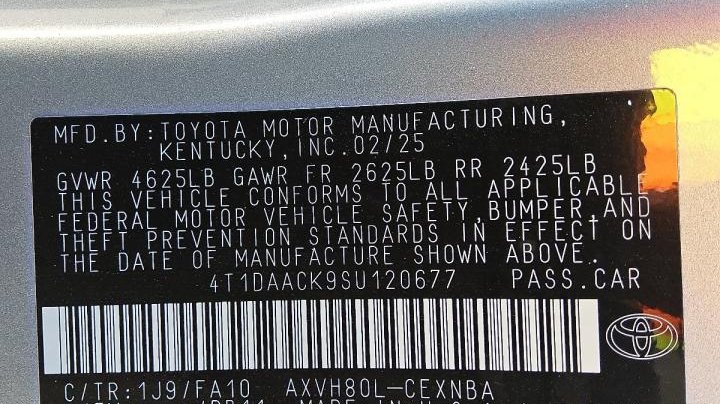 Toyota Camry  2025