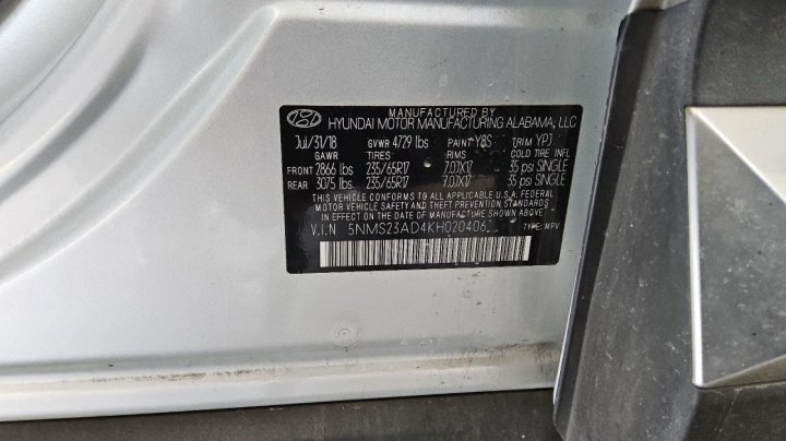 Hyundai Santa Fe  2019