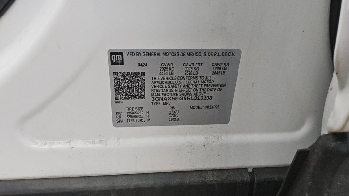 Chevrolet Equinox  2024