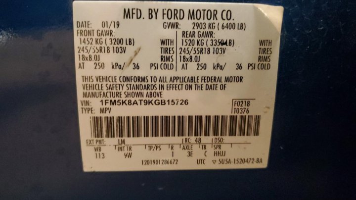 Ford Explorer  2019