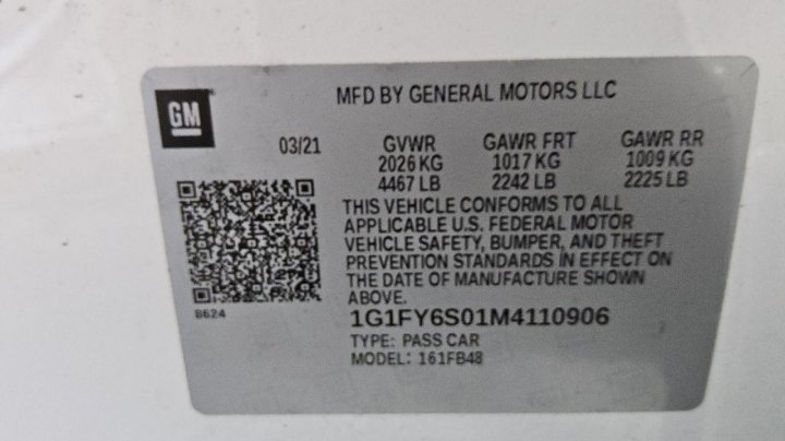 Chevrolet BOLT EV  2021