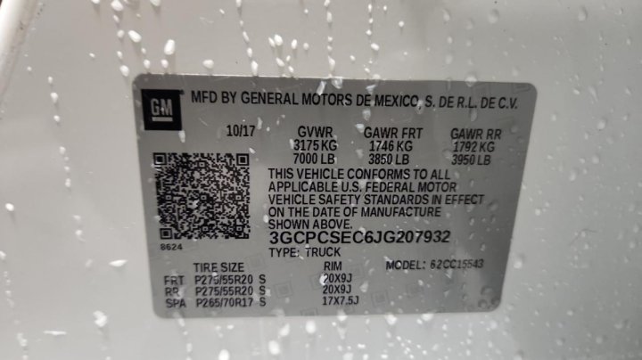 Chevrolet Silverado  2018