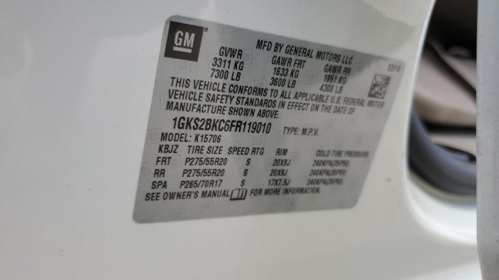 GMC YUKON  2015
